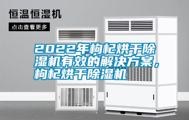 2022年枸杞烘干除濕機有效的解決方案，枸杞烘干除濕機