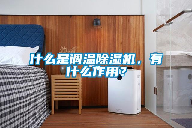 什么是調溫除濕機，有什么作用？