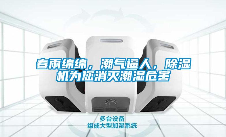 春雨綿綿,潮氣逼人,除濕機(jī)為您消滅潮濕危害