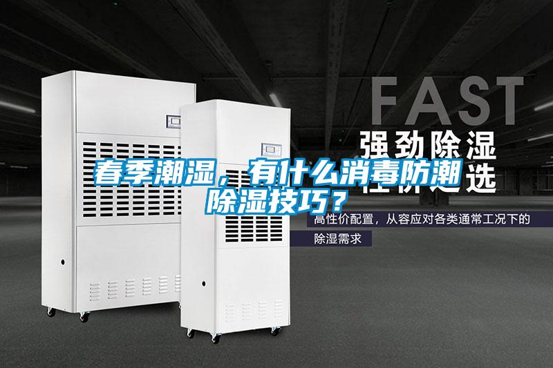 春季潮濕,有什么消毒防潮除濕技巧?