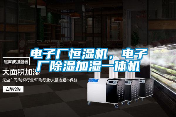電子廠恒濕機(jī),電子廠除濕加濕一體機(jī)