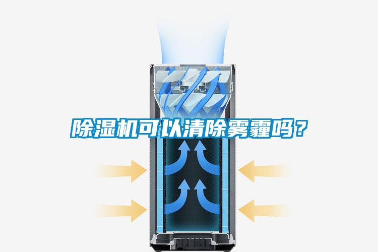 除濕機可以清除霧霾嗎?
