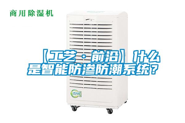 【工藝·前沿】什么是智能防滲防潮系統？