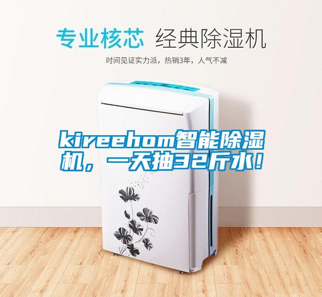 kireehom智能除濕機,一天抽32斤水!