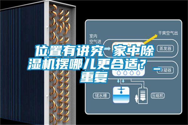 位置有講究 家中除濕機擺哪兒更合適?_重復