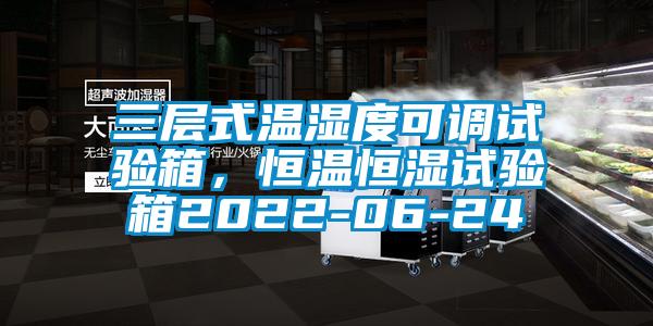 三層式溫濕度可調(diào)試驗(yàn)箱,恒溫恒濕試驗(yàn)箱2022-06-24