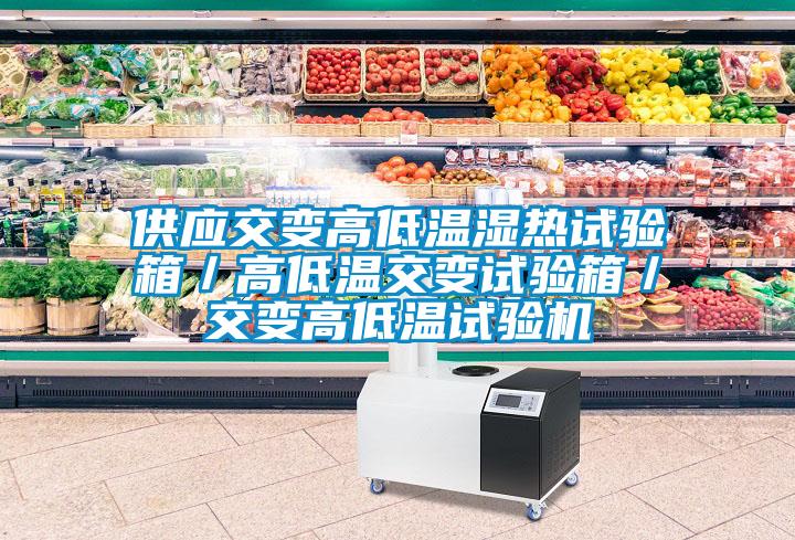 供應(yīng)交變高低溫濕熱試驗箱/高低溫交變試驗箱/交變高低溫試驗機(jī)