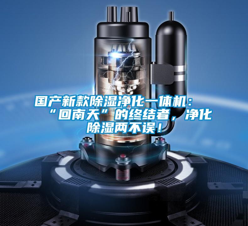 國產新款除濕凈化一體機:“回南天”的終結者,凈化除濕兩不誤!