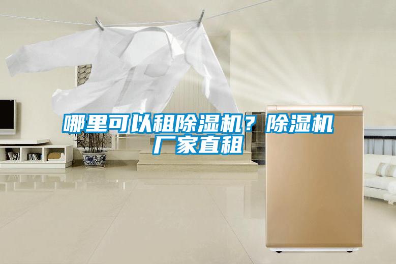 哪里可以租除濕機?除濕機廠家直租