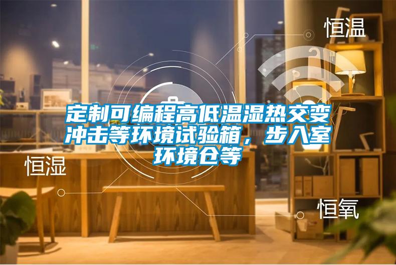 定制可編程高低溫濕熱交變沖擊等環(huán)境試驗(yàn)箱,步入室環(huán)境倉(cāng)等