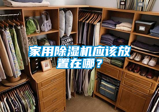 家用除濕機(jī)應(yīng)該放置在哪?