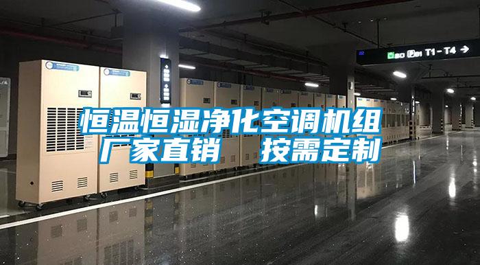 恒溫恒濕凈化空調(diào)機(jī)組 廠家直銷 按需定制