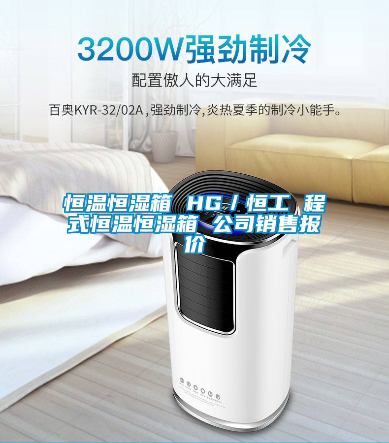 恒溫恒濕箱 HG/恒工 程式恒溫恒濕箱 公司銷售報(bào)價(jià)