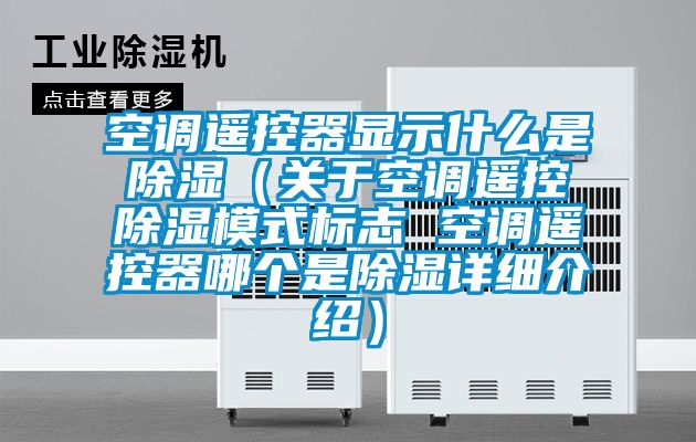 空調(diào)遙控器顯示什么是除濕(關(guān)于空調(diào)遙控除濕模式標(biāo)志 空調(diào)遙控器哪個(gè)是除濕詳細(xì)介紹)