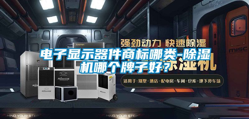 電子顯示器件商標(biāo)哪類-除濕機(jī)哪個(gè)牌子好?