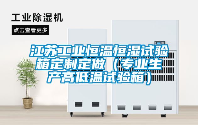 江蘇工業恒溫恒濕試驗箱定制定做(專業生產高低溫試驗箱)