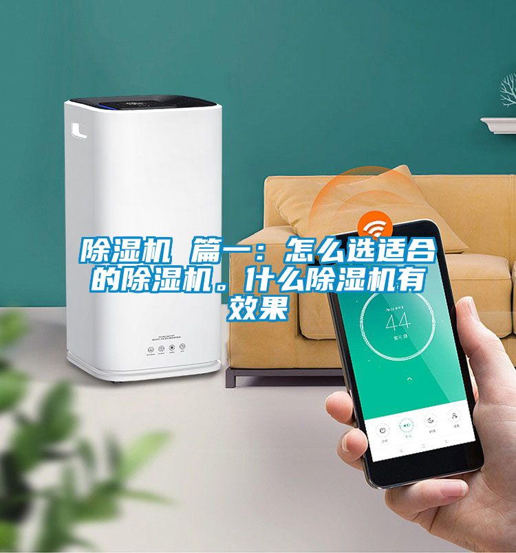 除濕機 篇一:怎么選適合的除濕機。什么除濕機有效果