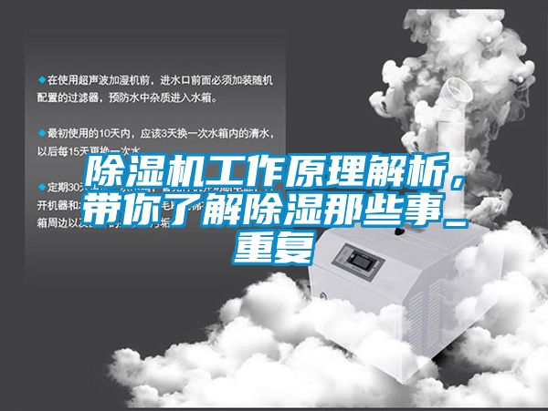 除濕機(jī)工作原理解析,帶你了解除濕那些事_重復(fù)