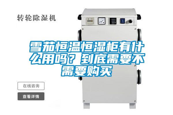 雪茄恒溫恒濕柜有什么用嗎?到底需要不需要購買