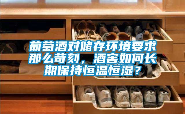 葡萄酒對儲存環境要求那么苛刻,酒窖如何長期保持恒溫恒濕?