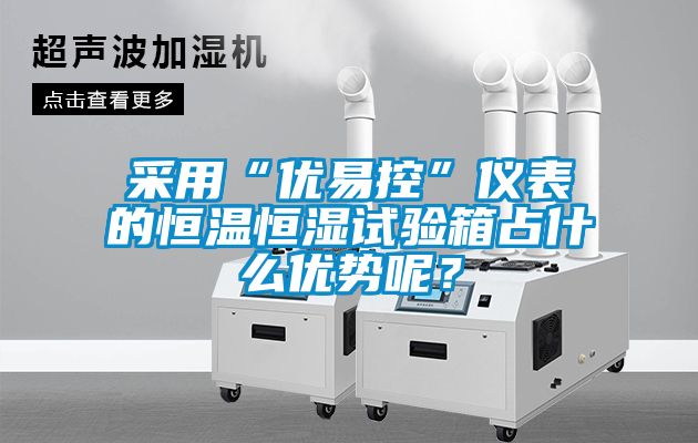 采用“優易控”儀表的恒溫恒濕試驗箱占什么優勢呢?