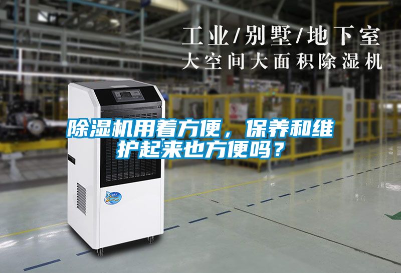 除濕機用著方便，保養(yǎng)和維護起來也方便嗎？