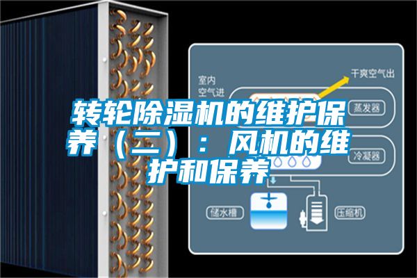 轉(zhuǎn)輪除濕機的維護保養(yǎng)(二):風(fēng)機的維護和保養(yǎng)