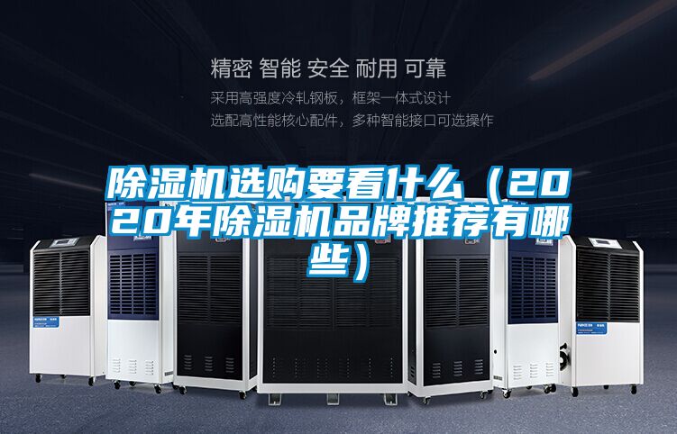除濕機選購要看什么(2020年除濕機品牌推薦有哪些)
